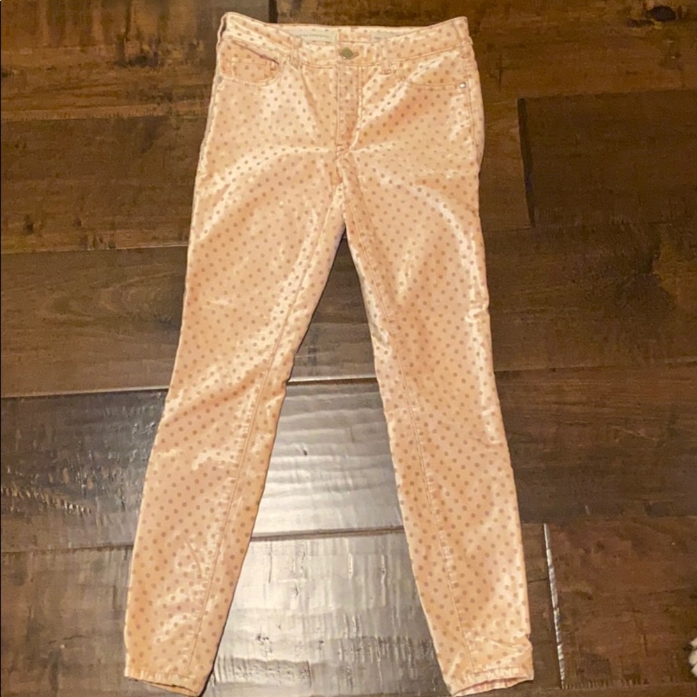 Pilcro and the Letterpress high rise skinny jeans